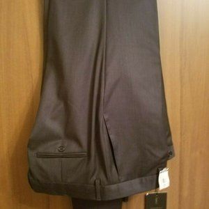 NWT men's YSL Yves Saint Laurent Made ITALY 120 Wool Trousers SLACKS Pants 40 56